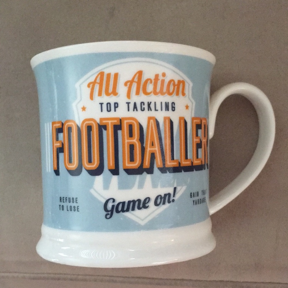 Football Player Mug New